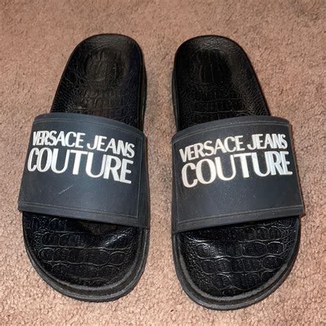 versace slides womens|Versace slides online.